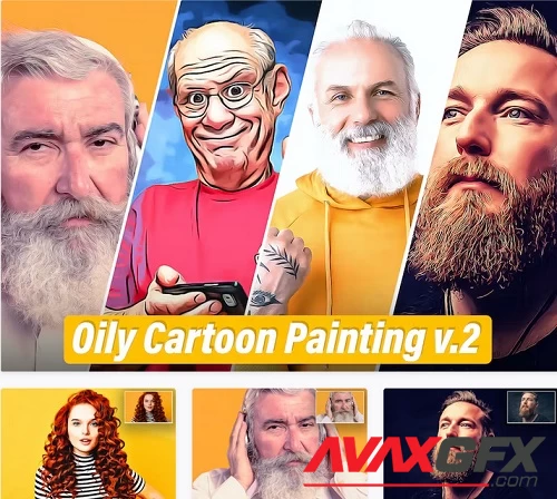 Oily Cartoon Paint Action V.2 - Q3GZC82