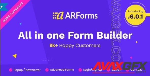 Codecanyon - ARForms v6.0.1 - Wordpress Contact Form Builder Plugin 6023165 NULLED