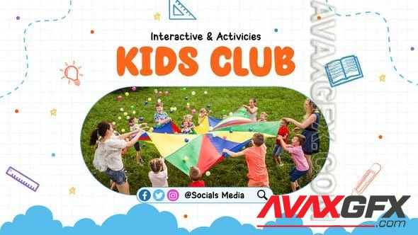 Kids Club Slide Promo 49225458 Videohive