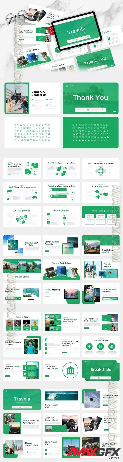 Travela - Travel Agency PowerPoint Template