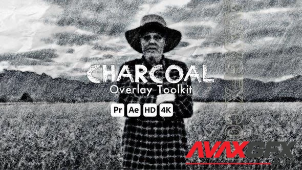 Charcoal Overlay Toolkit 49387103 Videohive