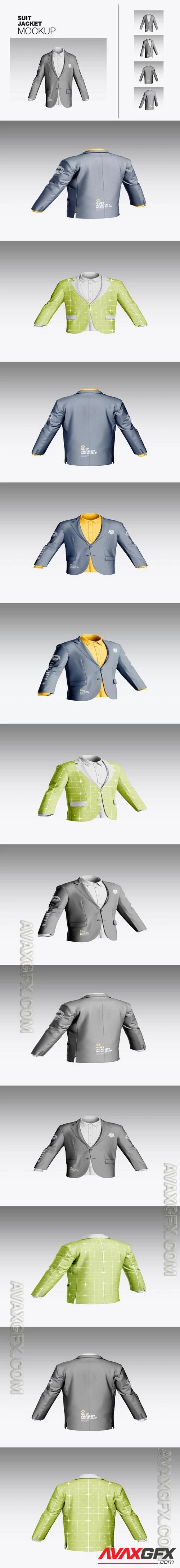 Suit Jacket with Shirt Mockup