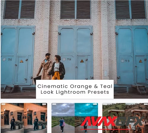 Cinematic Orange & Teal Look Lightroom Presets - AGDRX7S