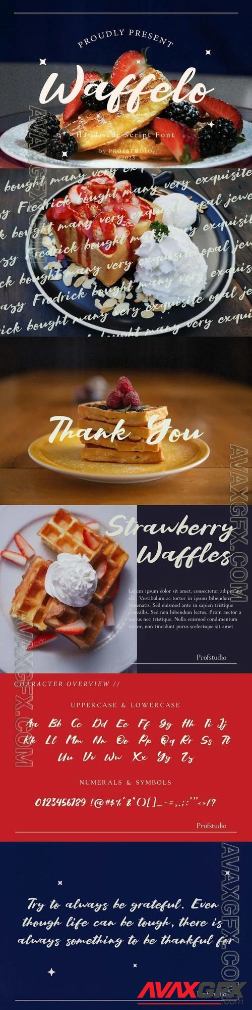 Waffelo - Handmade Script Font 3QUVCA7