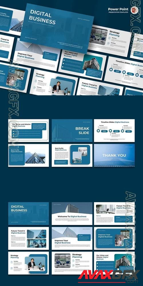 Digital Business - PowerPoint Template