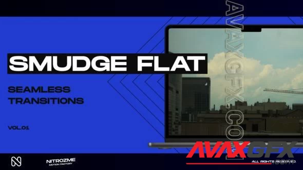 Smudge Flat Transitions Vol. 01 49305019 Videohive