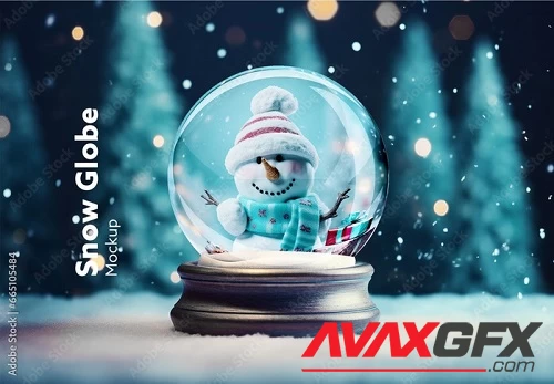 Snow Globe Mockup - 206501868