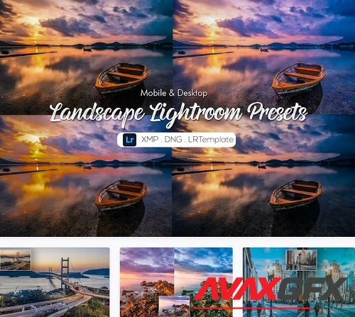 20 Pro Landscape Lightroom Presets - AXVZWCX