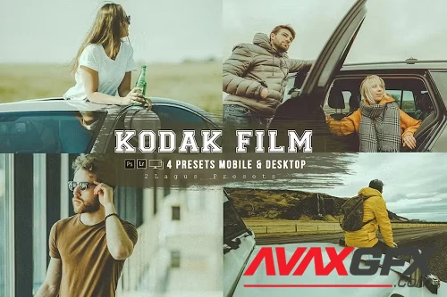 Kodak Film Lightroom Presets Mobile & Desktop - PM3Q4AL