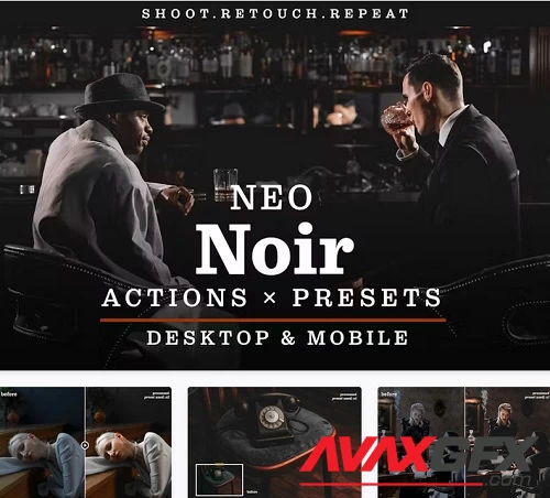 Neo Noir - Actions and Presets - UBA7MRY