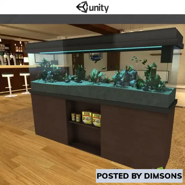 Unity 3D-Models Aquarium v1.2.1