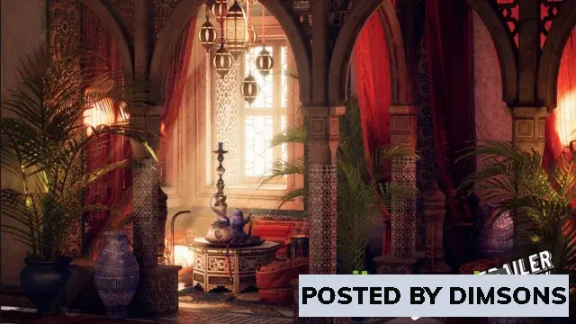 Unreal Engine Environments Arabian Palace - A Middle Eastern Environment (Arabian Palace, Middle ...