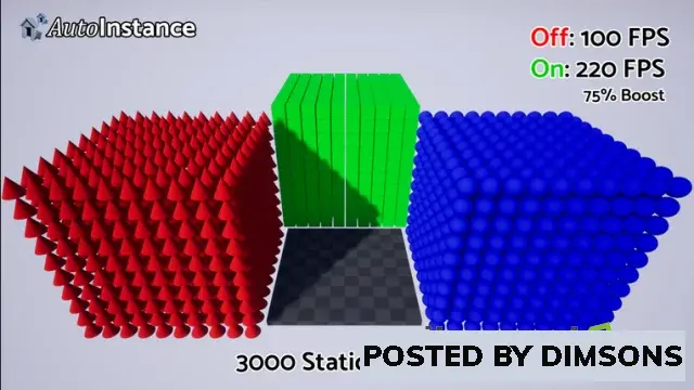 Unreal Engine Blueprints Auto Instance v4.2x