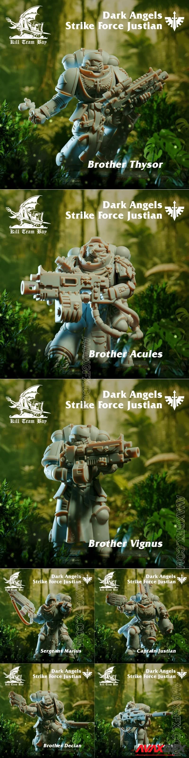 Dark Angel Strike Team Justian