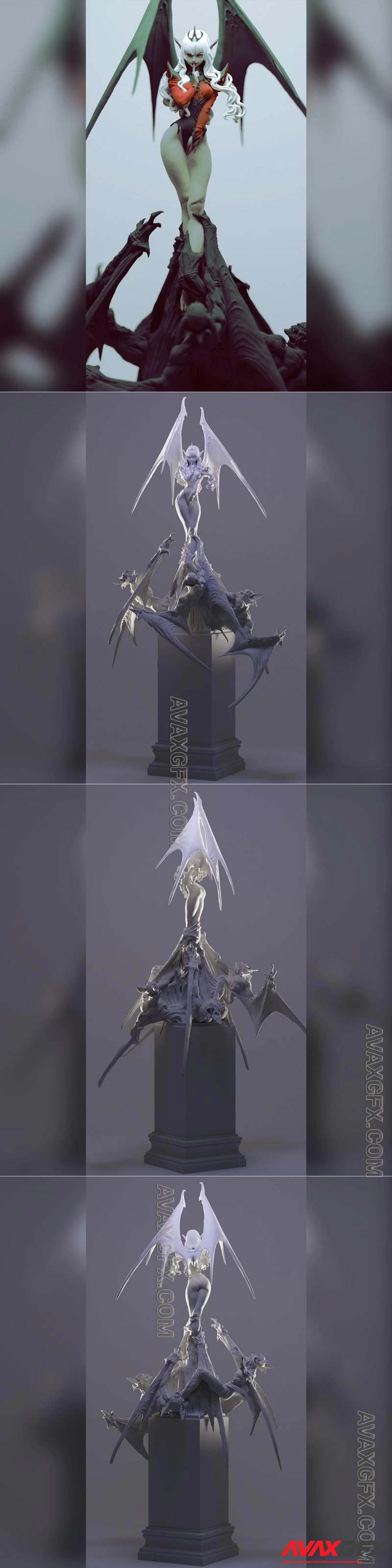 Nyx Princess of Eternal Night - STL 3D Model