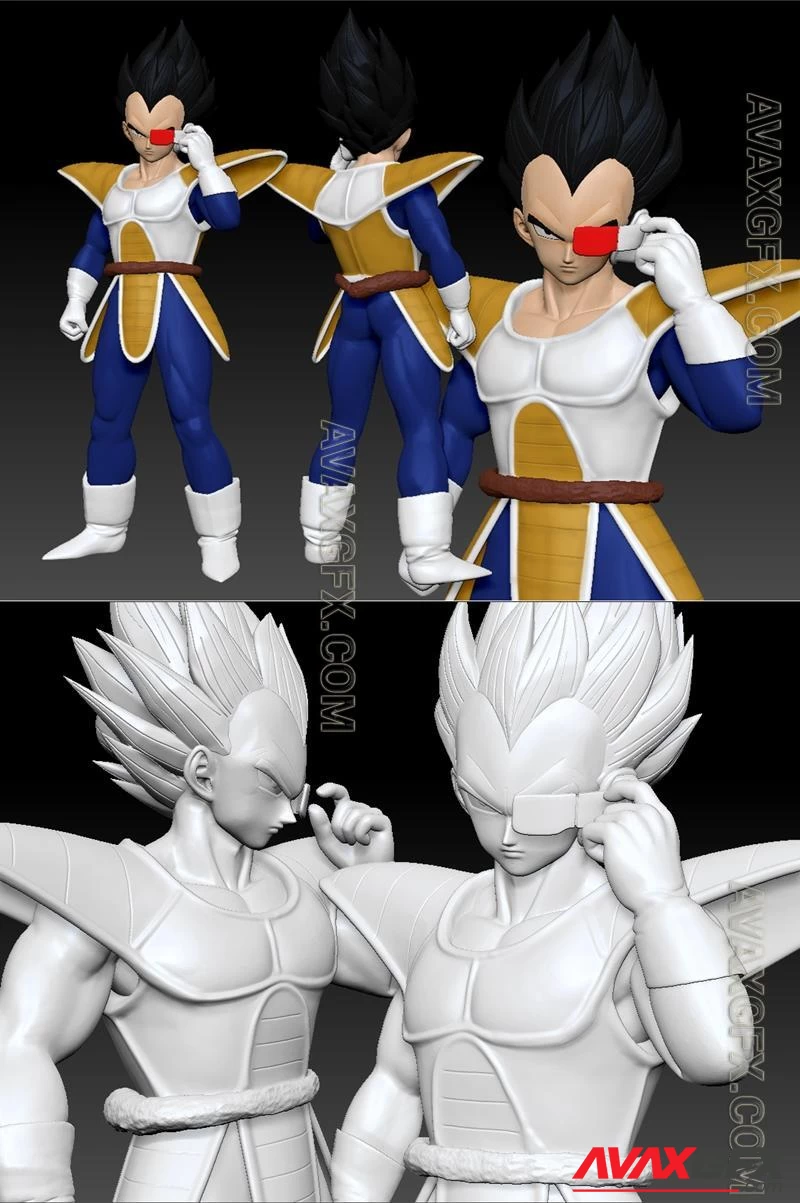 Vegeta Scouter - Saiyan Saga