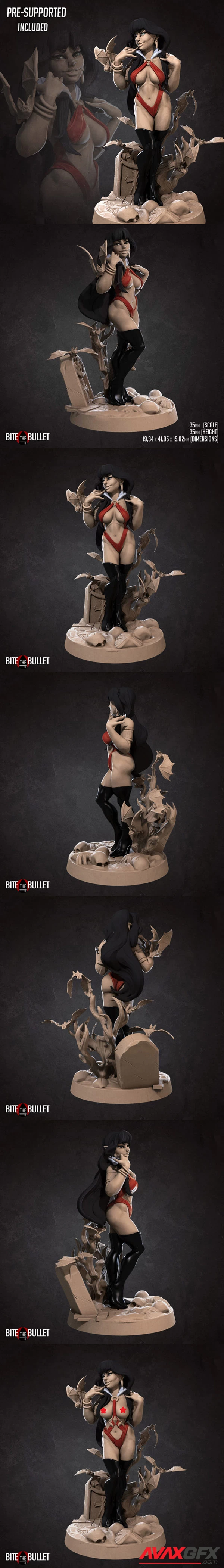 Bite the Bullet – Dawn Lady of Shadows – 3D Print