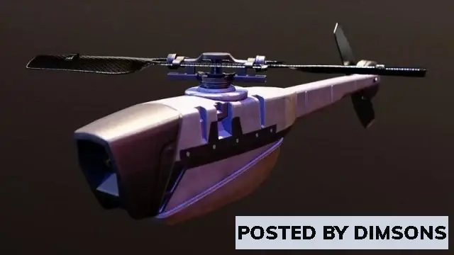 Aircraft Black Hornet Drone - 3D Model