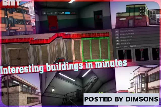 Unity Tools BMT Building Maker Toolset v1.06