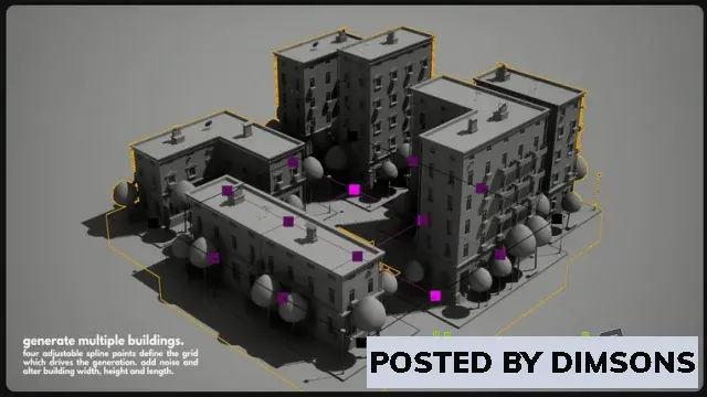 Unreal Engine Blueprints Building Generator (UE) v5.0