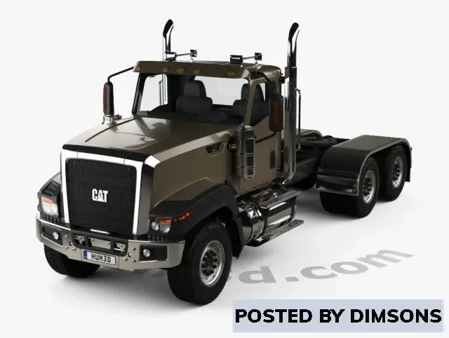 Vehicles, cars Caterpillar CT 680 Tractor Truck 2015 - 3D Model