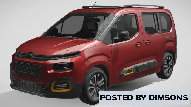 Vehicles, cars Citroen berlingo multispace xtr 2021 - 3D Model