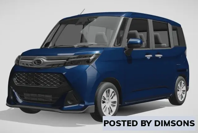 Vehicles, cars Daihatsu thor 2017 - 3D Model