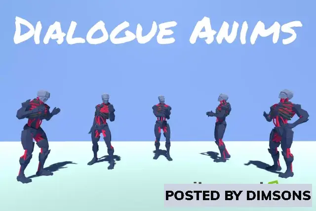 Unity Animations Dialogue Anims v1.0