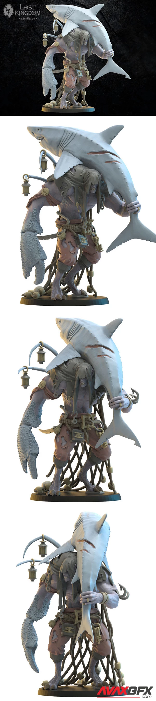 Eldritch The Claw Vycanthrope Hero – 3D Print