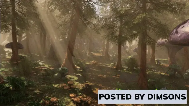 Unreal Engine Environments Fantasy Forest - Forest Environment v4.26-4.27, 5.0-5.3