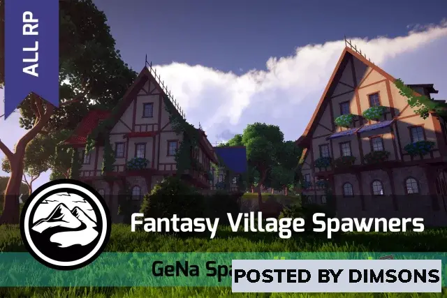 Unity 3D-Models Fantasy Village - Spawner Pack for "SUNTAIL Fantasy Village" v1.0.0