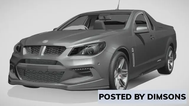 Vehicles, cars Hsv maloo gen f2 2016 - 3D Model