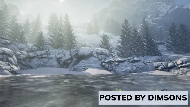 Unreal Engine Environments Ice World (UE) v4.14-4.27, 5.0-5.3