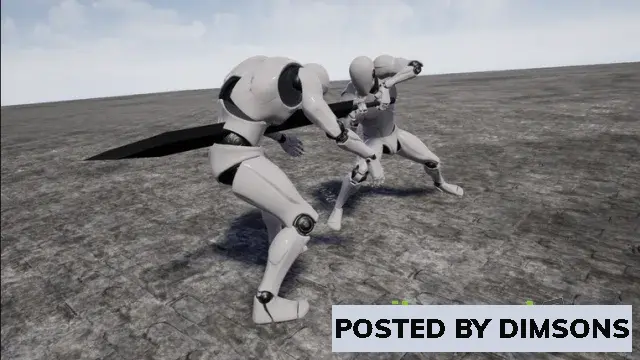 Unreal Engine Animations Knight Zweihander v5.1