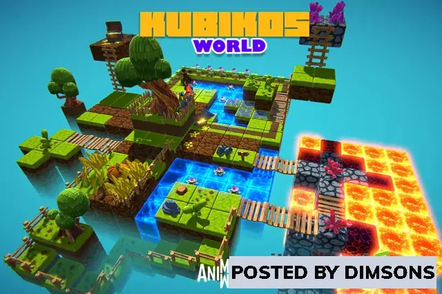 Unity 3D-Models KUBIKOS - 3D Cube World v1.2