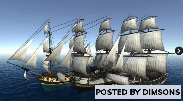 Unity 3D-Models Low/Mid Poly Brig Ship Pack v1.1