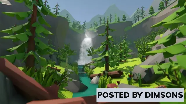 Unity 3D-Models Lowpoly Style Forest Environment v1.1