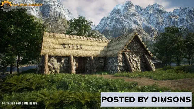 Unreal Engine Environments Medieval Houses Modular Vol 2 v5.1