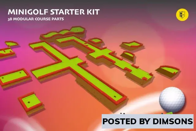 Unity 3D-Models Minigolf Starter Kit v1.0