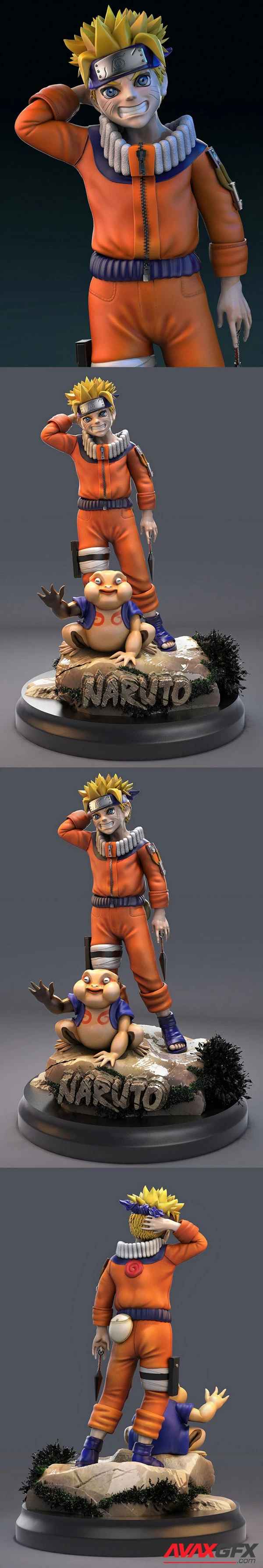 Naruto Uzumaki – 3D Print