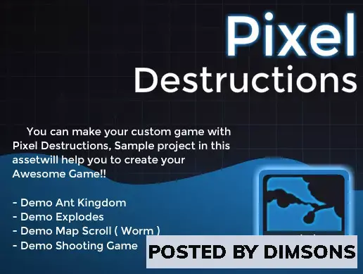 Unity Tools Pixel Destructions v1.0