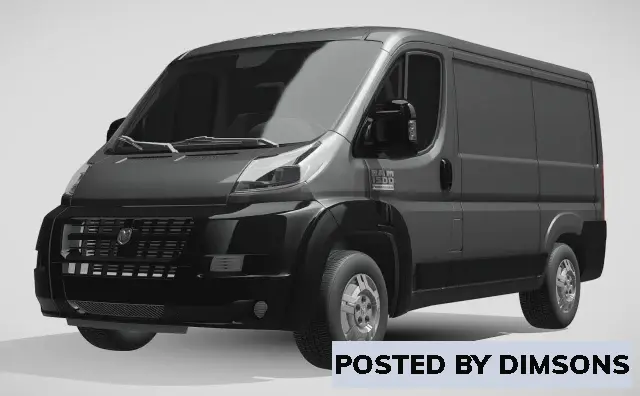 Vehicles, cars Ram promaster cargo 1500 lr 118wb 2015 - 3D Model