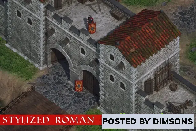 Unity 3D-Models Roman fort v1.0