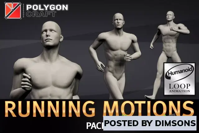 Unity Animations Running Motions Pack 1 v2.0