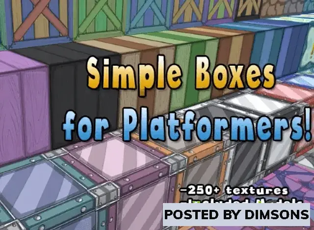 Unity 2D Simple Boxes for Platformers v2.1