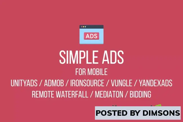 Unity Tools Simple Mobile Ads v1.7
