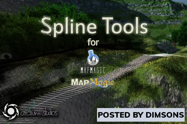 Unity Tools Spline Tools for MapMagic & MapMagic 2