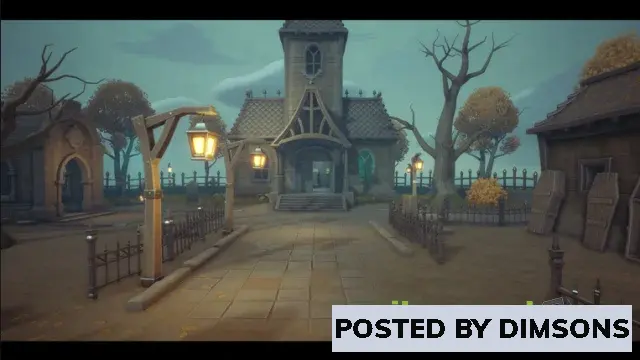 Unreal Engine Environments Stylized "Graveyard" v4.20 - 4.27, 5.0 - 5.3