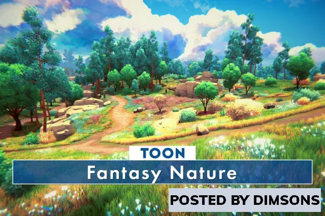 Unity 3D-Models Toon Fantasy Nature v1.0.4