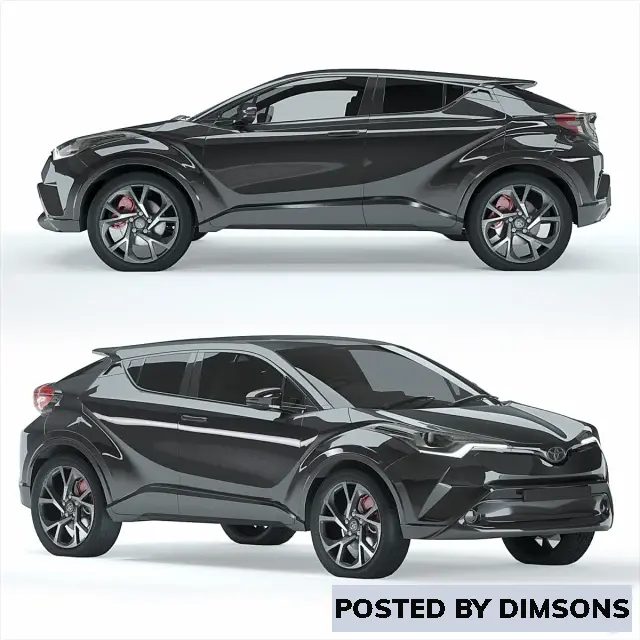 Vehicles, cars TOYOTA C-HR - 3D Model